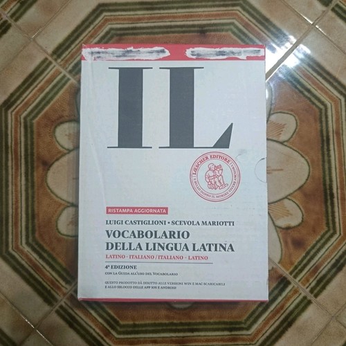 Loescher vocabolario della - vocabolario,