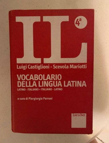 Loescher vocabolario - loescher,