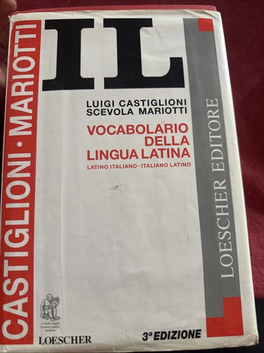 Dizionario latino - , il