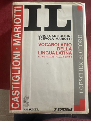 Dizionario latino - , il