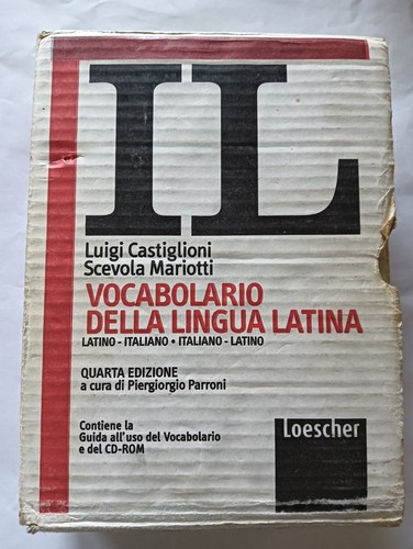 Vocabolario latino italiano - vocabolario,