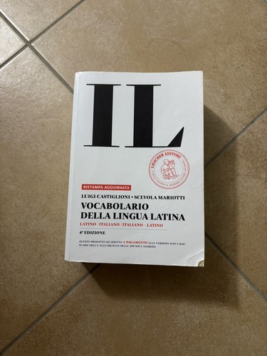 Loescher vocabolario - il,