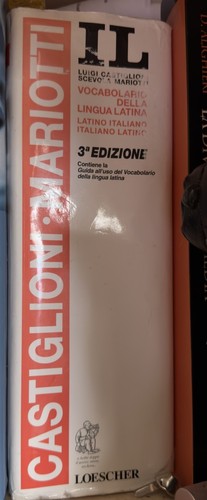 Dizionario latino - , il