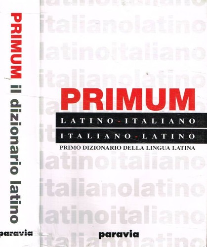 Primum dizionario latino - il,